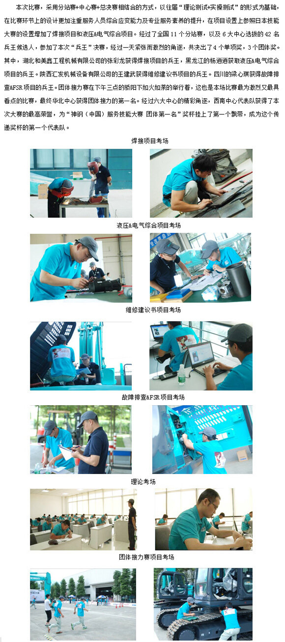 追求卓越技術，守護客戶信賴——神鋼（中國）第七屆服務技能大賽總決賽圓滿落幕